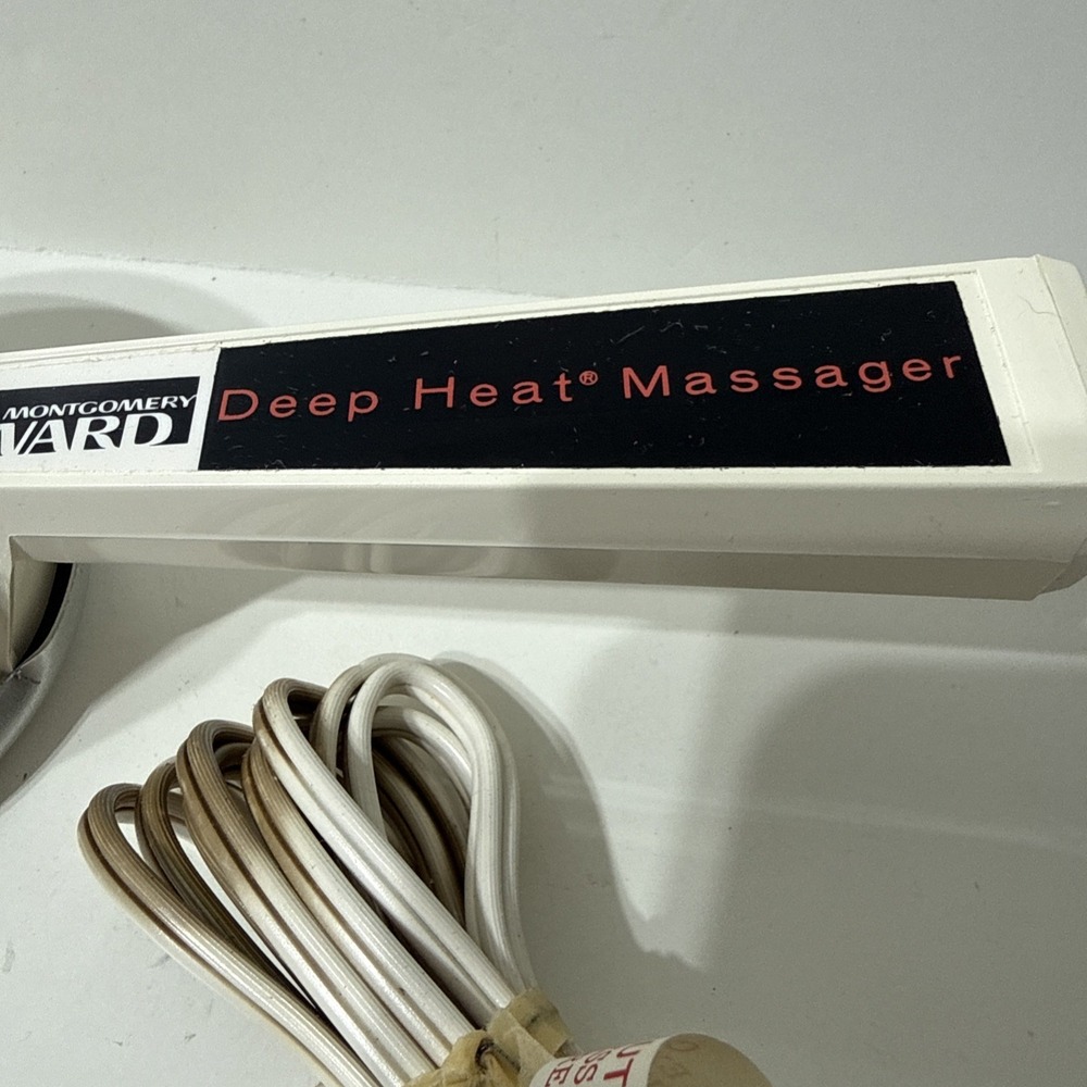 Vintage Pollenex Deep Heat Massager Model HM-10 Tested Works‎ No Attachments - Picture 4 of 9